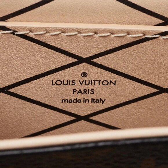 Louis Vuitton Monogram Canvas Vertical Trunk Pochette Bag - Picture 6 of 10